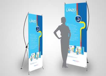 X-banner display stands 60*170